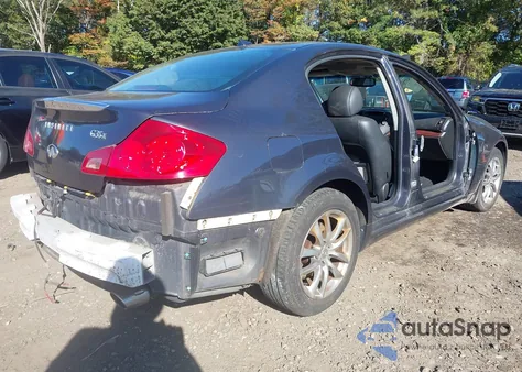 2008 Infiniti G35X z USA, uszkodzony, nr VIN JNKBV61F08M279517